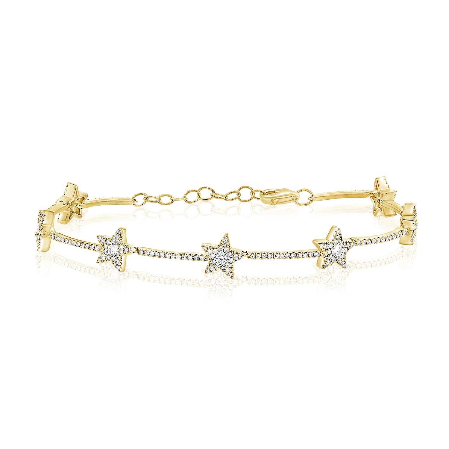Diamond Star Serena Bracelet - The Ear Stylist by Jo Nayor