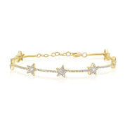 Diamond Star Serena Bracelet - The Ear Stylist by Jo Nayor
