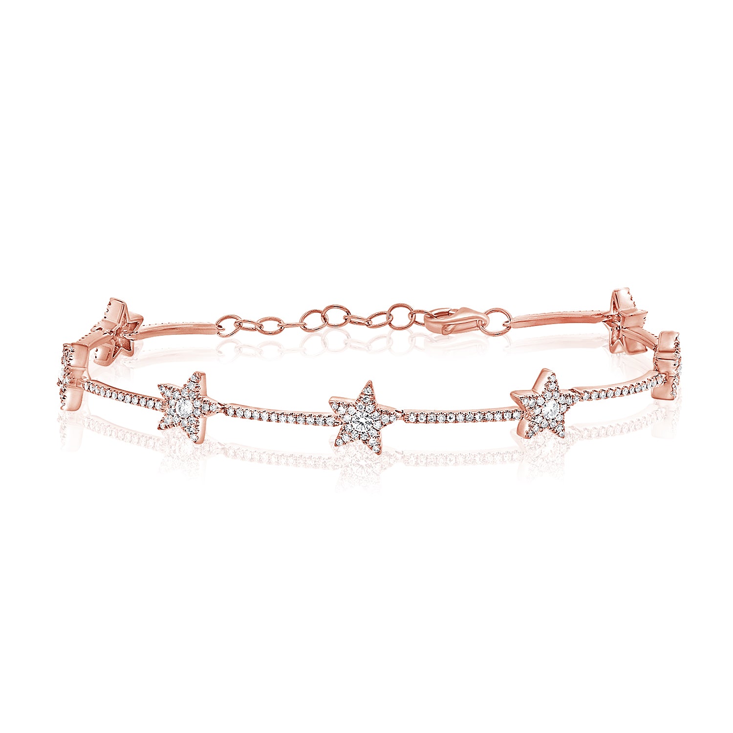 Diamond Star Serena Bracelet - The Ear Stylist by Jo Nayor