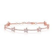 Diamond Star Serena Bracelet - The Ear Stylist by Jo Nayor
