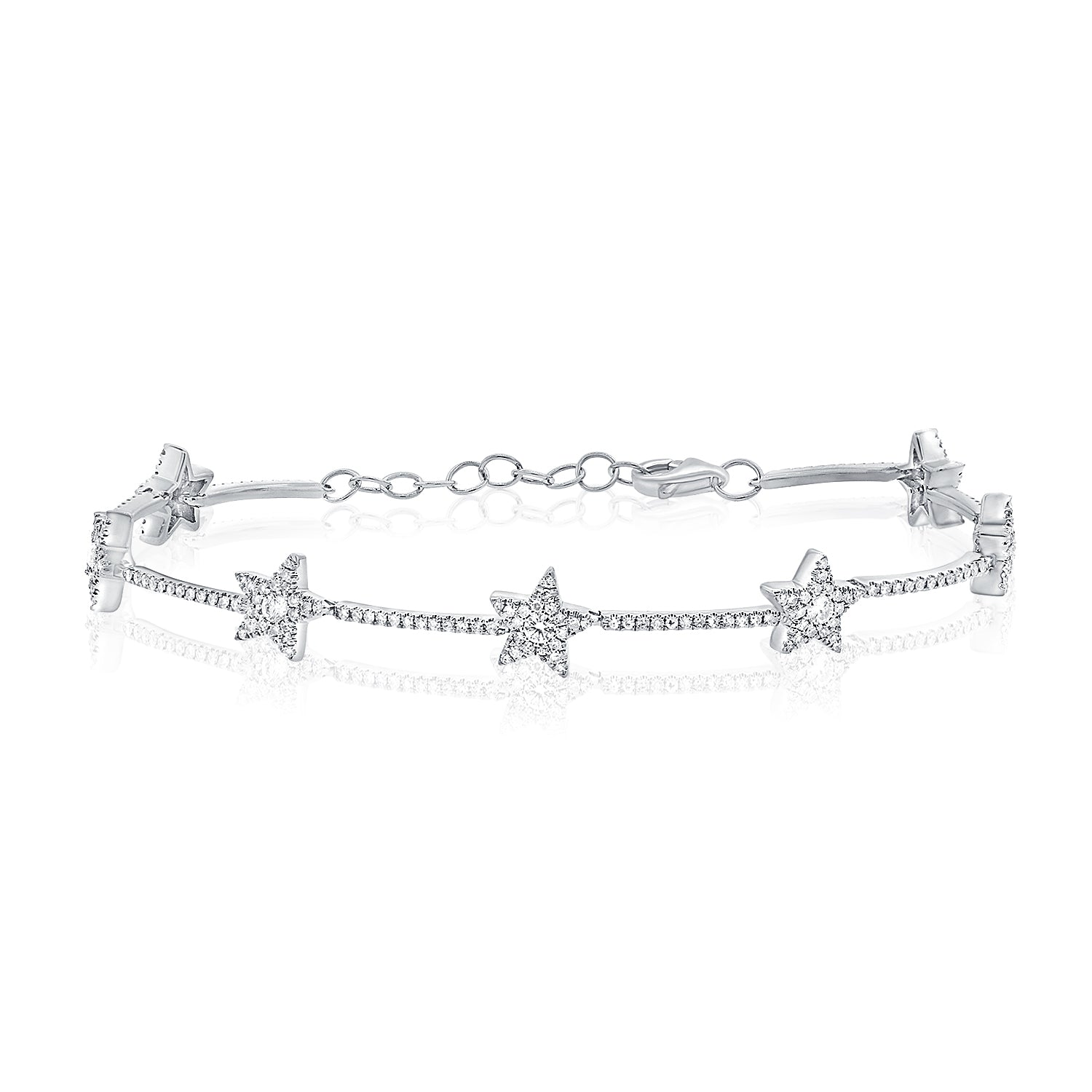 Diamond Star Serena Bracelet - The Ear Stylist by Jo Nayor