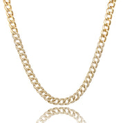 Diamond Curb Choker - Diamond Necklaces - The Ear Stylist by Jo Nayor