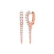 Jumbo Diamond Stiletto Huggies