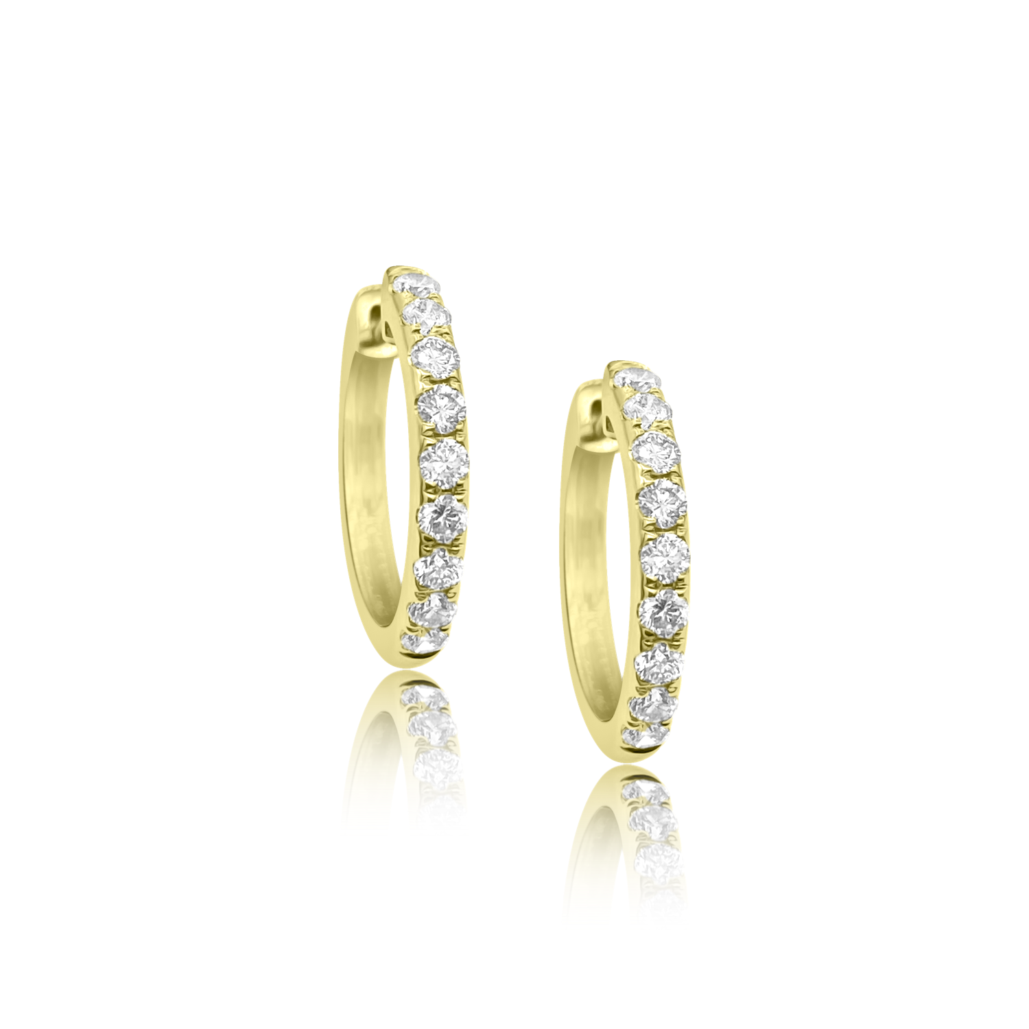 17MM Gemma Hoop Earrings - Designer Earring - EarStylist by Jo