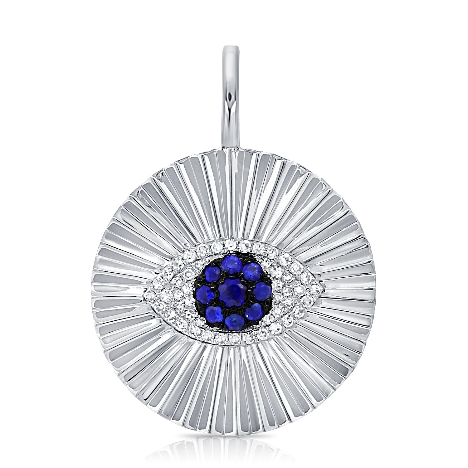 Evil Eye Radiance Charm - Designer Earrings - The EarStylist by Jo Nayor