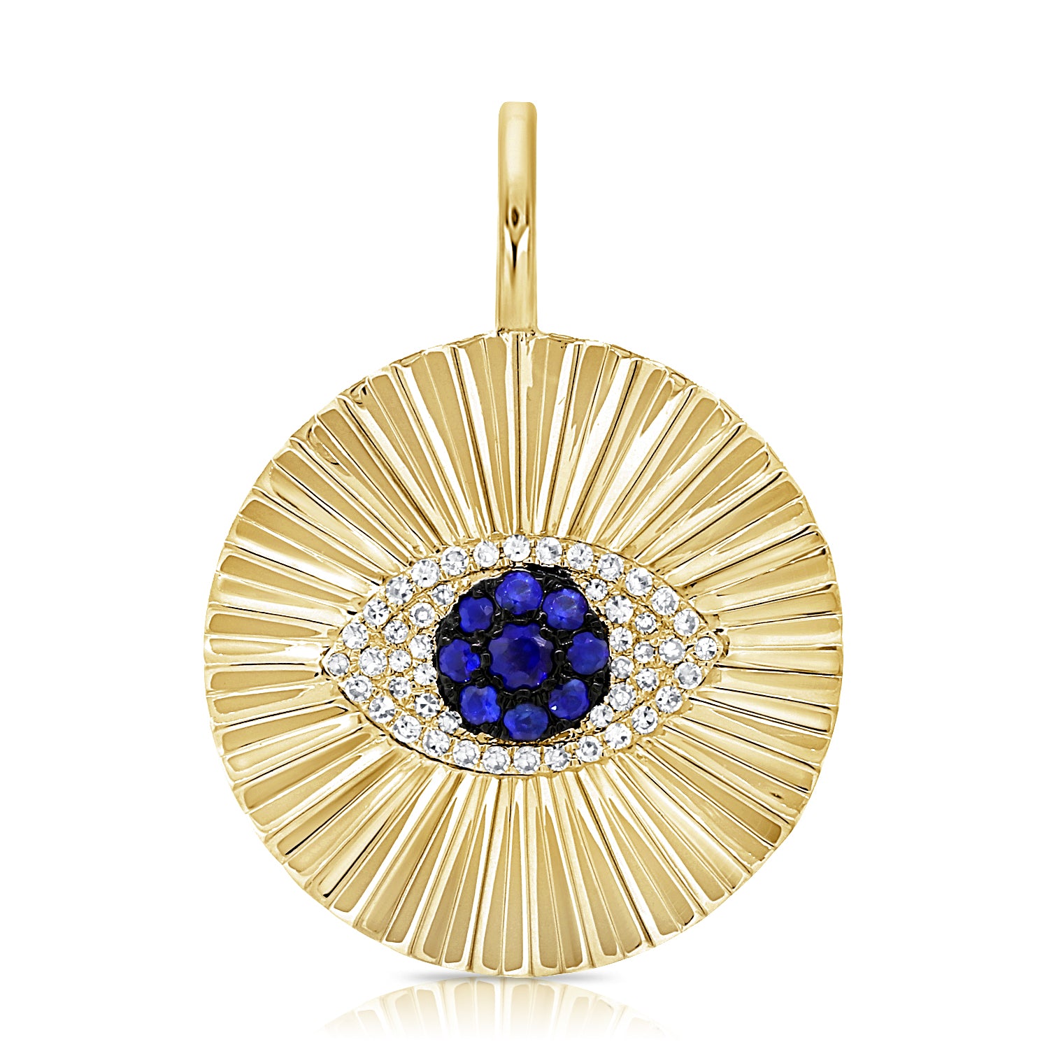 Evil Eye Radiance Charm - Designer Earrings - The EarStylist by Jo Nayor