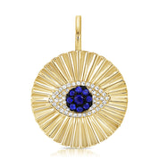 Evil Eye Radiance Charm - Designer Earrings - The EarStylist by Jo Nayor