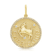 Diamond Zodiac Charms - Designer Earrings - The EarStylist by Jo Nayor