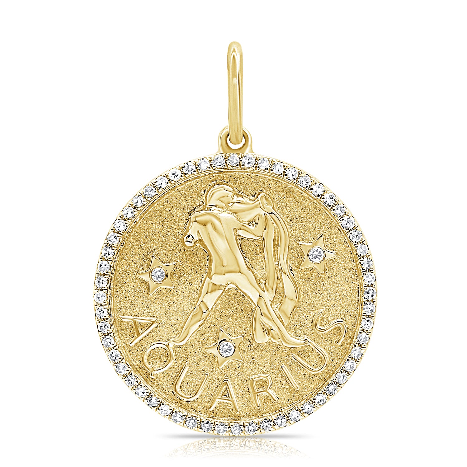 Diamond Zodiac Charms - Designer Earrings - The EarStylist by Jo Nayor