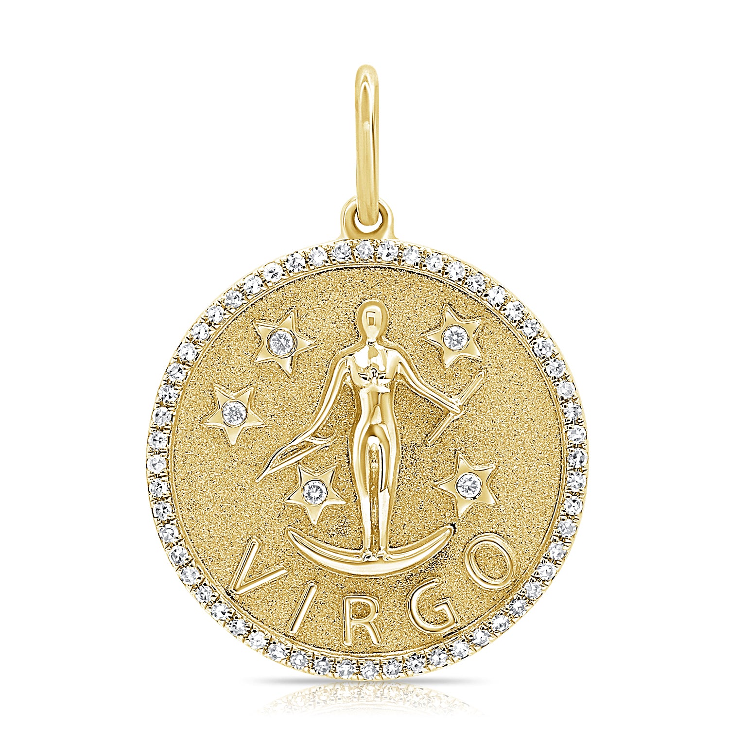 Diamond Zodiac Charms - Designer Earrings - The EarStylist by Jo Nayor