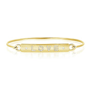 Diamond Love Bracelet - Designer Earrings - The EarStylist by Jo Nayor