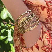 Diamond Love Bracelet - Designer Earrings - The EarStylist by Jo Nayor