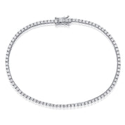Petite 4 Prong Diamond Tennis Bracelet - Bracelets - Jo Nayor Designs