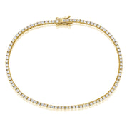 Petite 4 Prong Diamond Tennis Bracelet - Bracelets - Jo Nayor Designs