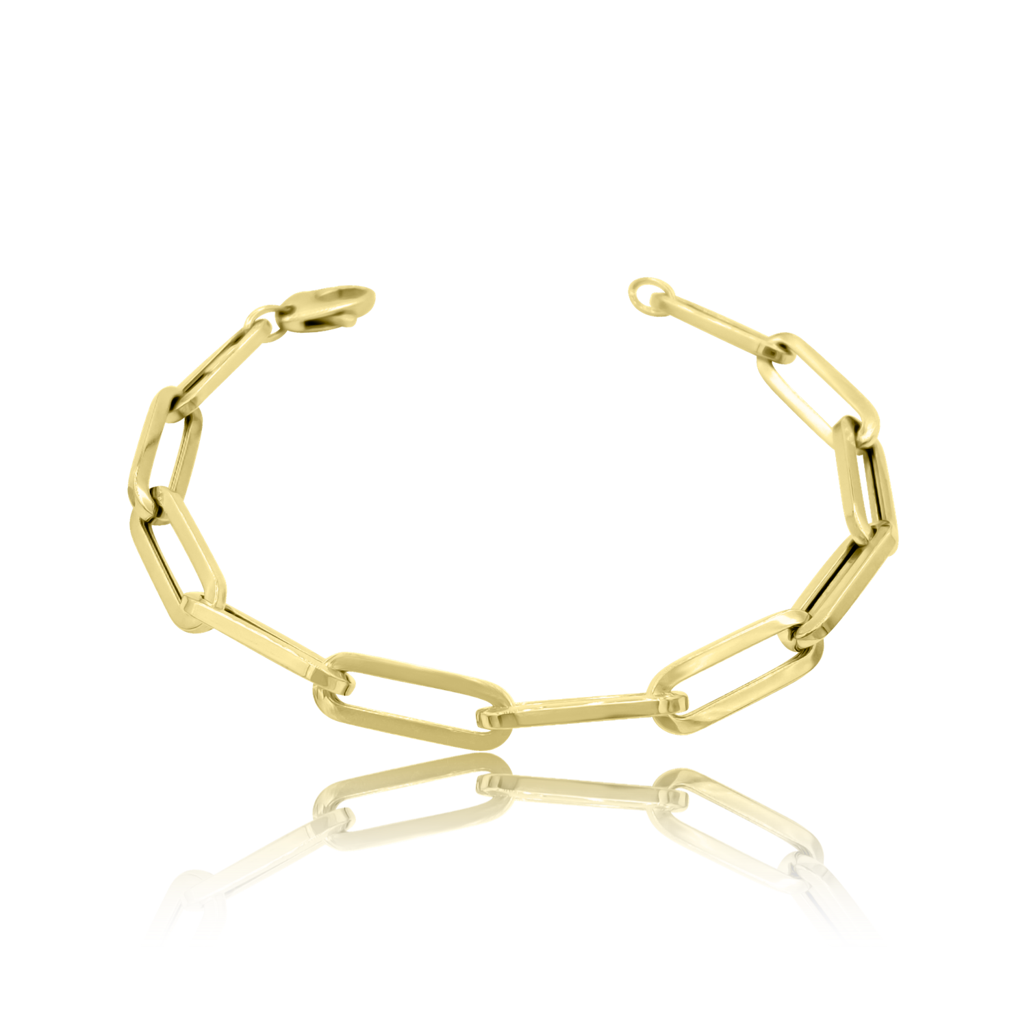 14K Gold Supreme Link Bracelet - Designer Earrings - The EarStylist by Jo Nayor