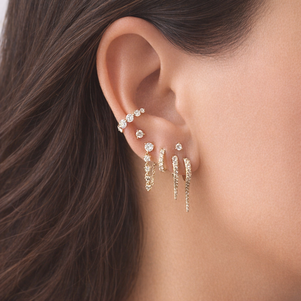 The Ear Cuff Is Back!  And It's Better Than Ever