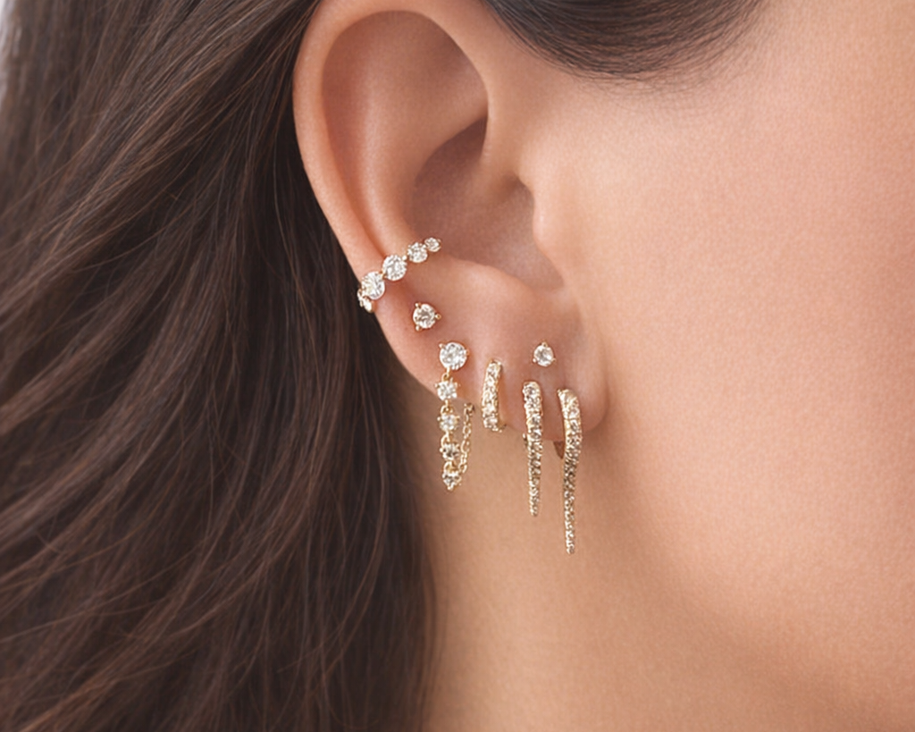 The Ear Cuff Is Back!  And It's Better Than Ever