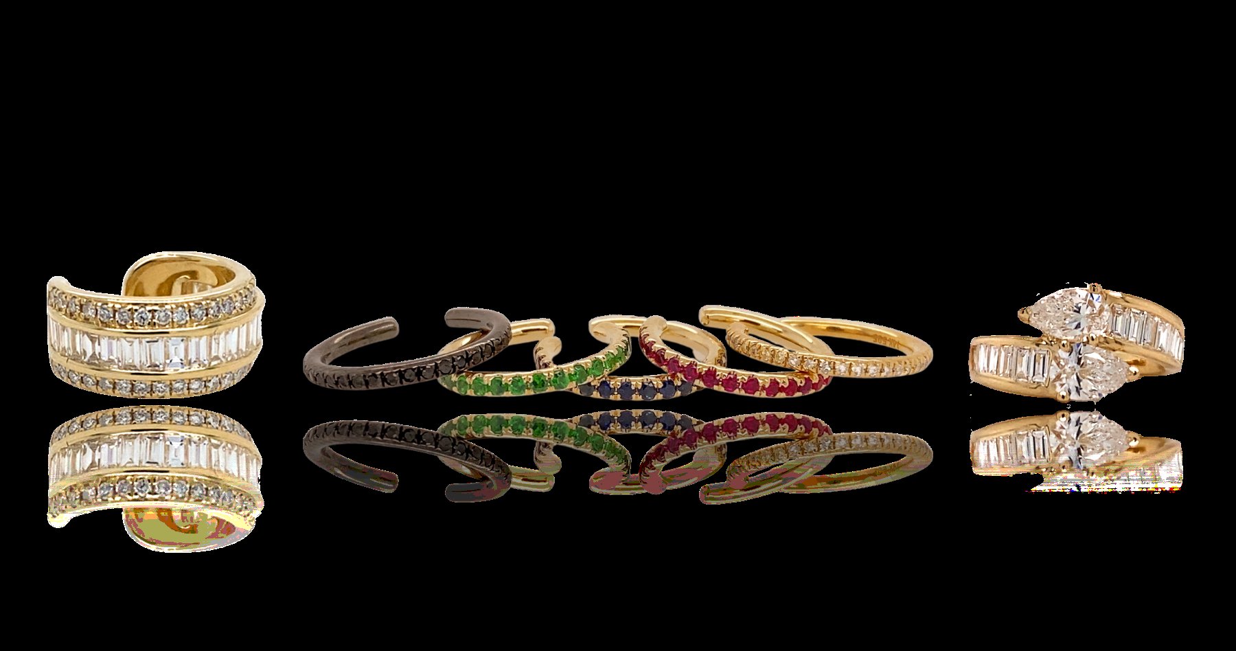 Ear Cuff Collection - Jo Nayor - Gold Jewelery