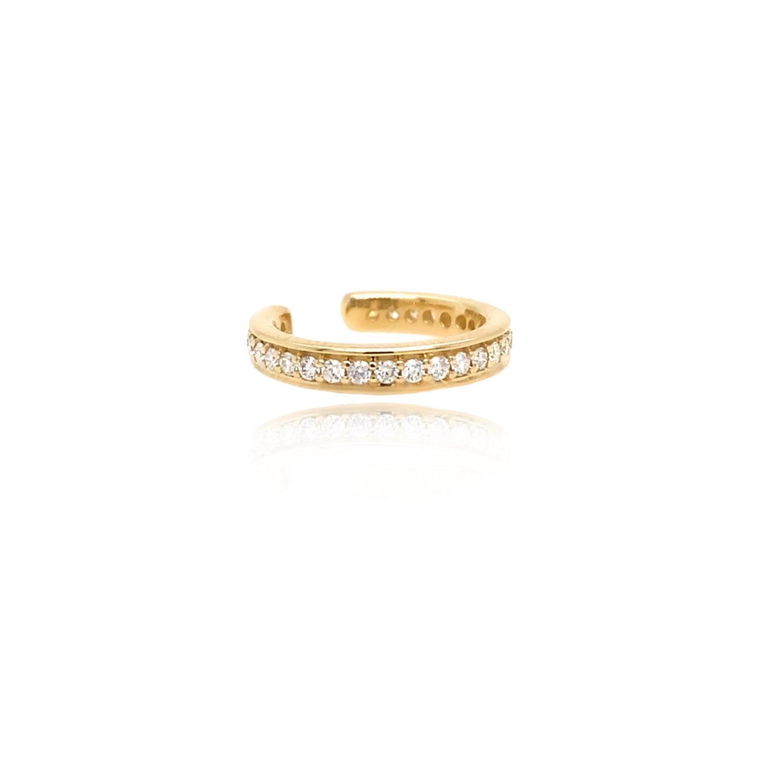 Diamond Drape Ear Cuff