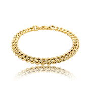 7mm Curb Link Bracelet - Designer Bracelet - Jo Nayor Designs