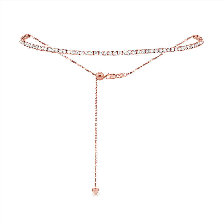 Adjustable Diamond Tennis Choker