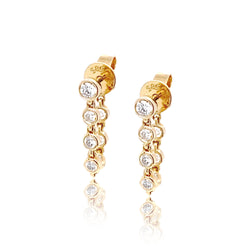 Mila Diamond Earring - Designer Earrings - The Ear Stylist by Jo Nayor