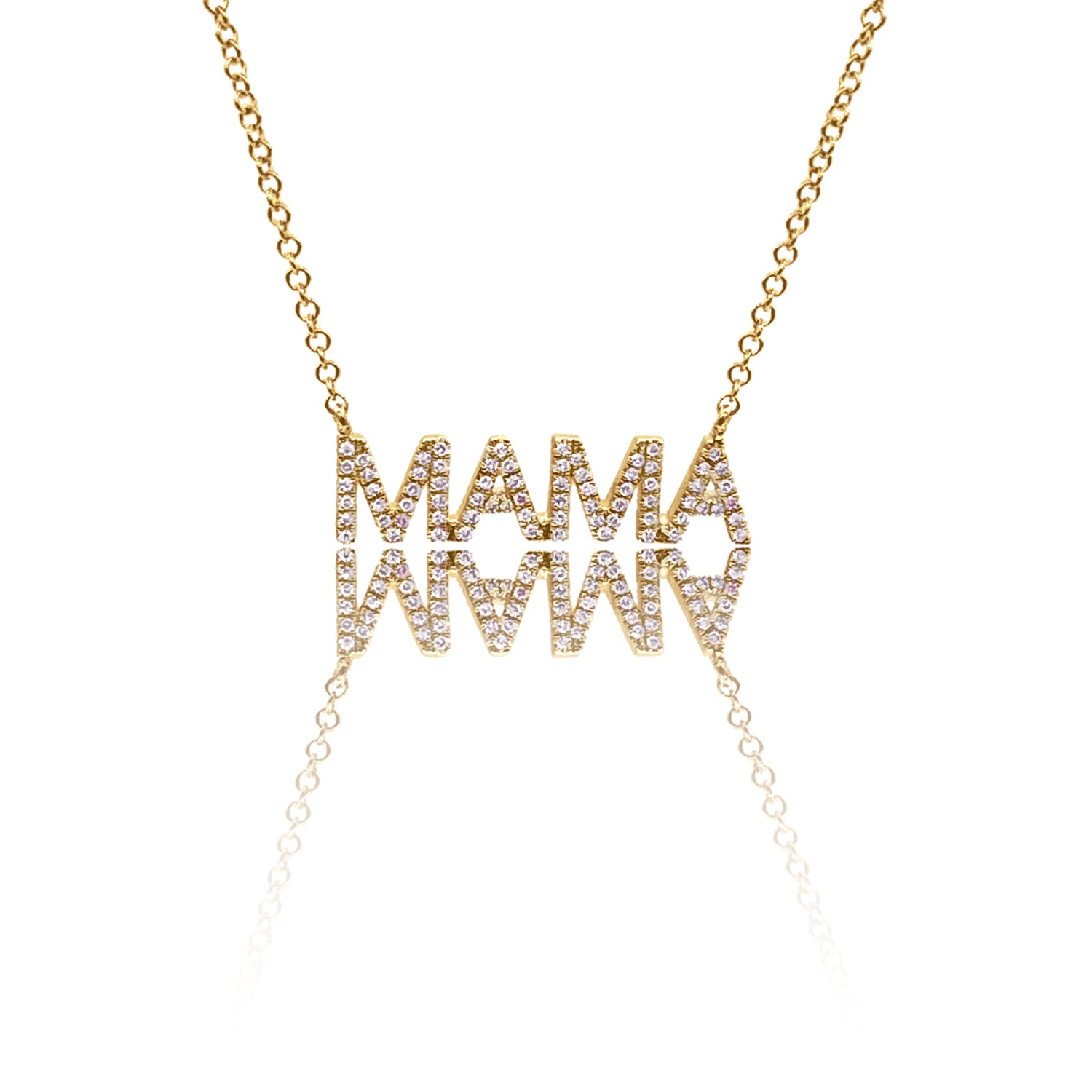 Big Mama Diamond Necklace - Designer Necklaces - Jo Nayor Designs