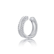 Diamond Border Ear Cuff - Designer Earrings - Ear Stylist by Jo Nayor
