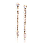 Evie Diamond Duster Drop Earrings- Earrings - Ear Stylist by Jo Nayor