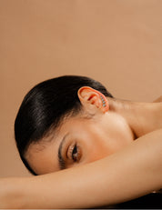 Graduated Diamond Bezel Ear Climbers