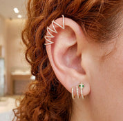 Snake Cage Earrings