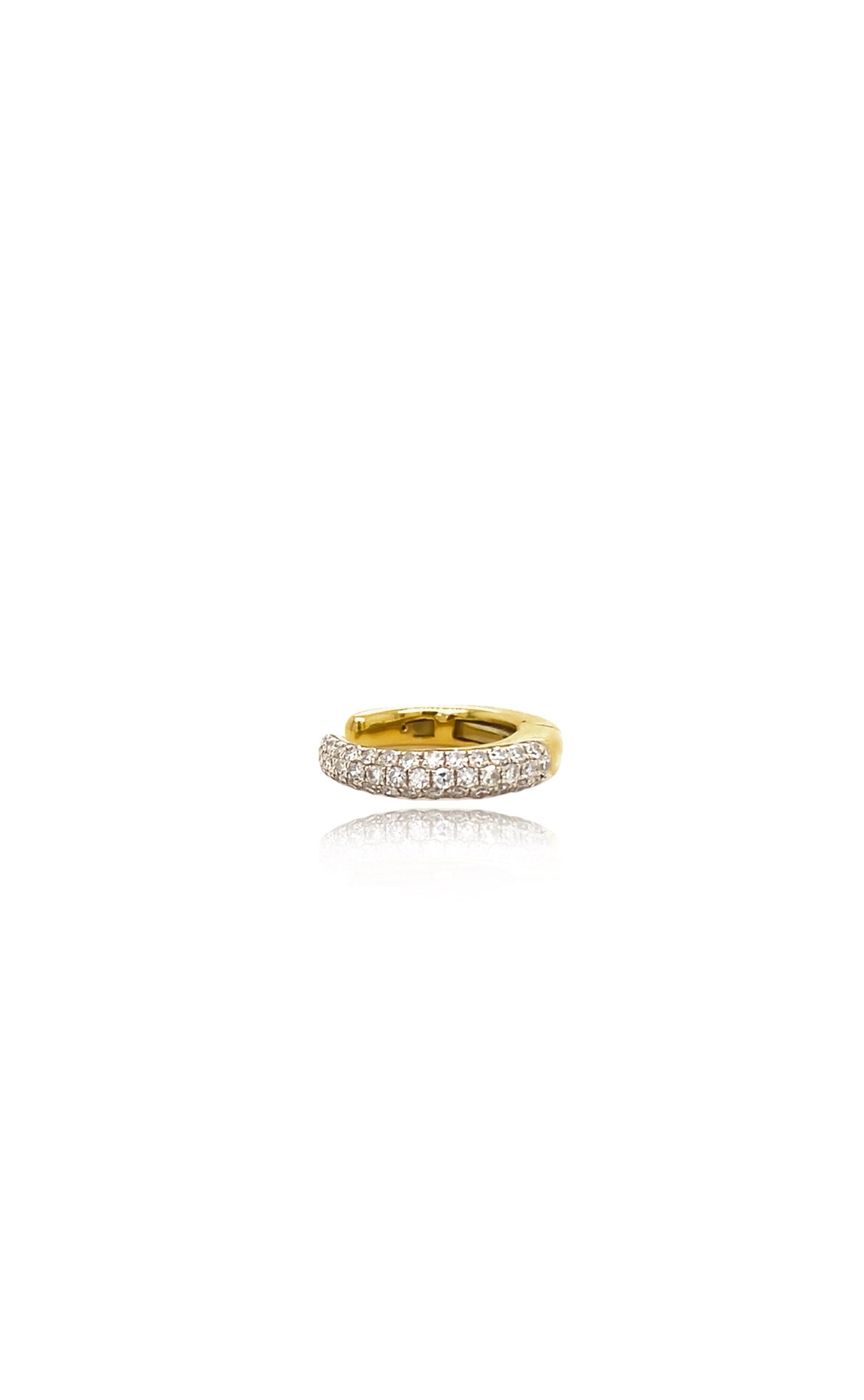Pave Diamond Hinged Ear Cuff