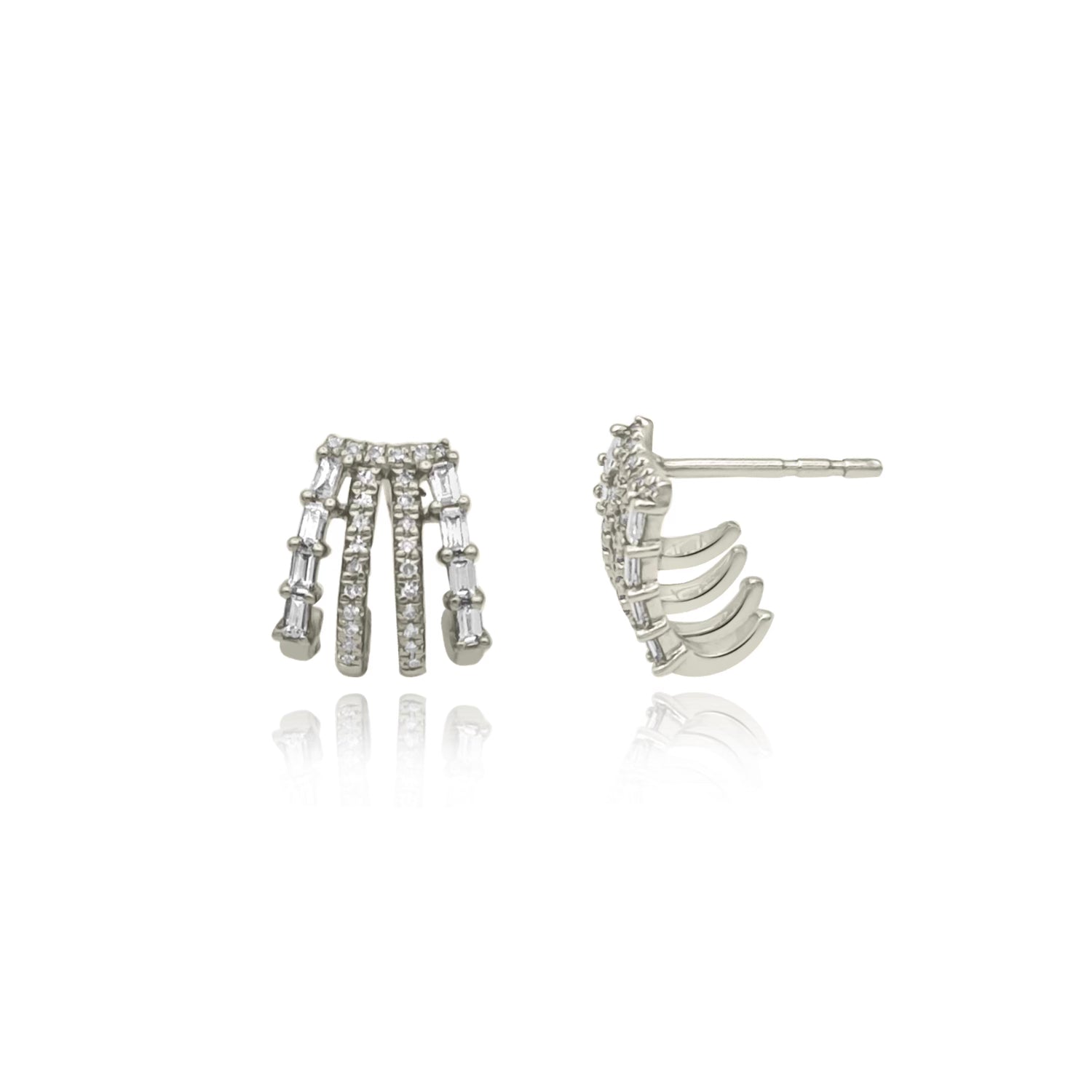 Baguette Diamond Garra Cage