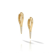 Diamond Tip Stiletto Earrings - The Ear Stylist by Jo Nayor
