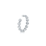Diamond Luna Ear Cuff - Designer Earrings - The EarStylist by Jo Nayor 