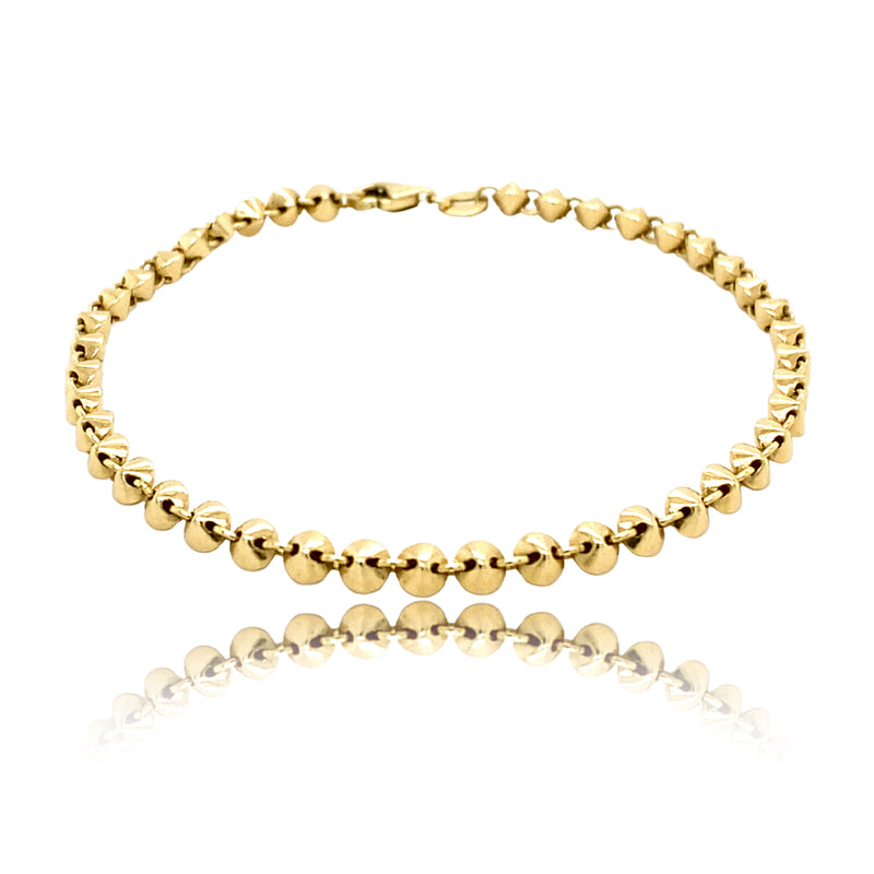 14K Gold Mercer Link Bracelet - Designer Bracelets - Jo Nayor