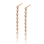 Mini Diamond Duster Stud - Diamond Earrings - Ear Stylist by Jo Nayor