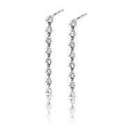 Mini Diamond Duster Stud - Diamond Earrings - Ear Stylist by Jo Nayor