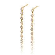 Mini Diamond Duster Stud - Diamond Earrings - Ear Stylist by Jo Nayor