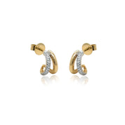 Mini Skye Diamond Huggies  - Diamond Earrings - The Ear Stylist