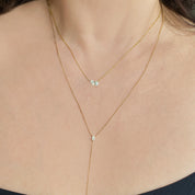 Moi et Toi Diamond Necklace - Designer Necklaces - Jo Nayor Designs