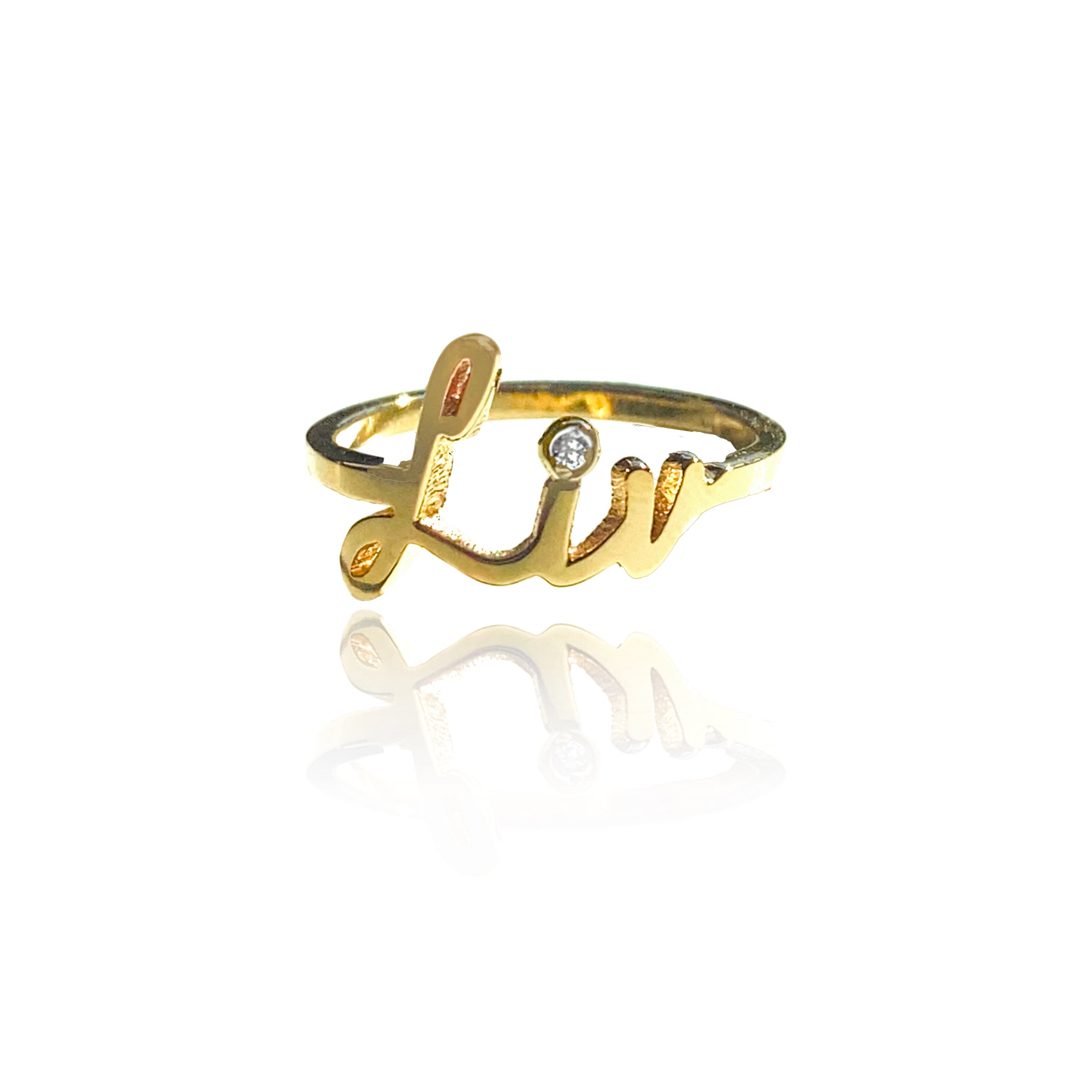The Custom Name Ring