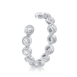Diamond Luna Ear Cuff - Designer Earrings - The EarStylist by Jo Nayor 