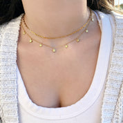 14K Gold Baby Paige Link Necklace - Designer Necklaces - Jo Nayor