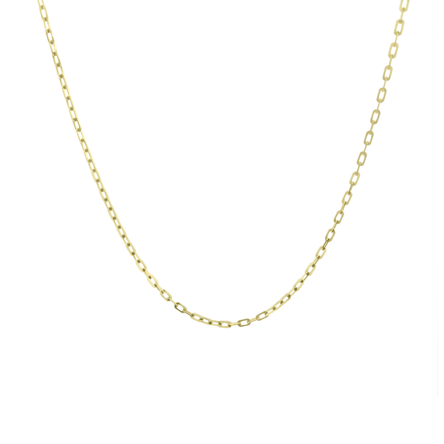 14K Gold Baby Paige Link Necklace - Designer Necklaces - Jo Nayor