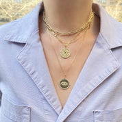 14K Gold Micro Link Necklace - Designer Necklaces - Jo Nayor Designs
