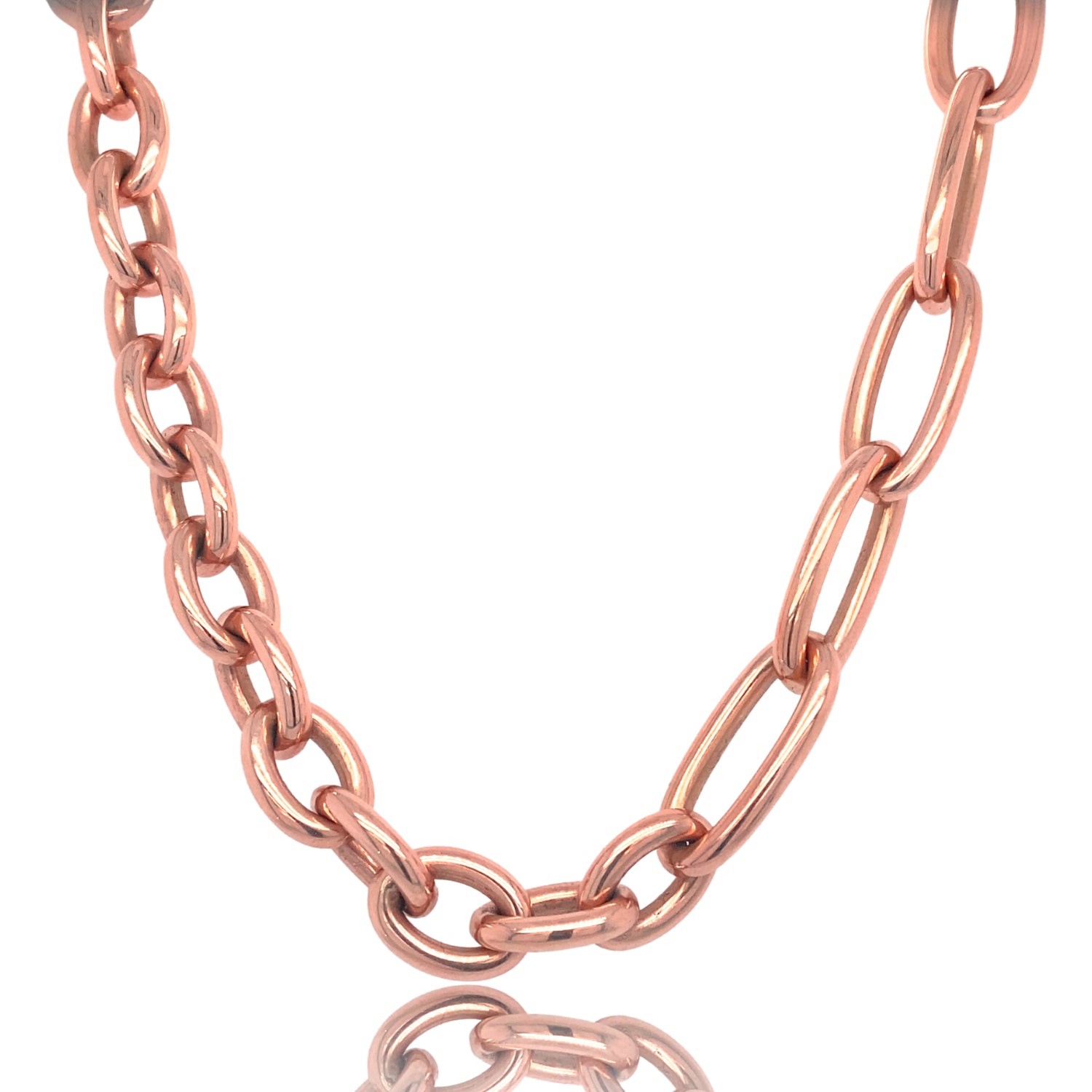 14K Gold Colette Link Chain Necklace - Designer Necklaces - Jo Nayor