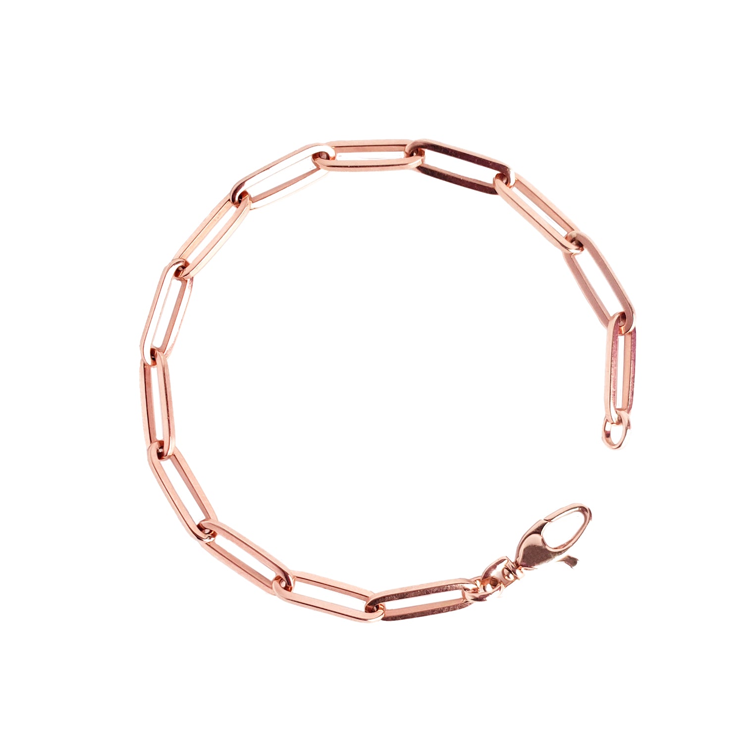 14K Gold Colossal Link Bracelet - Designer Earrings - The EarStylist by Jo Nayor 