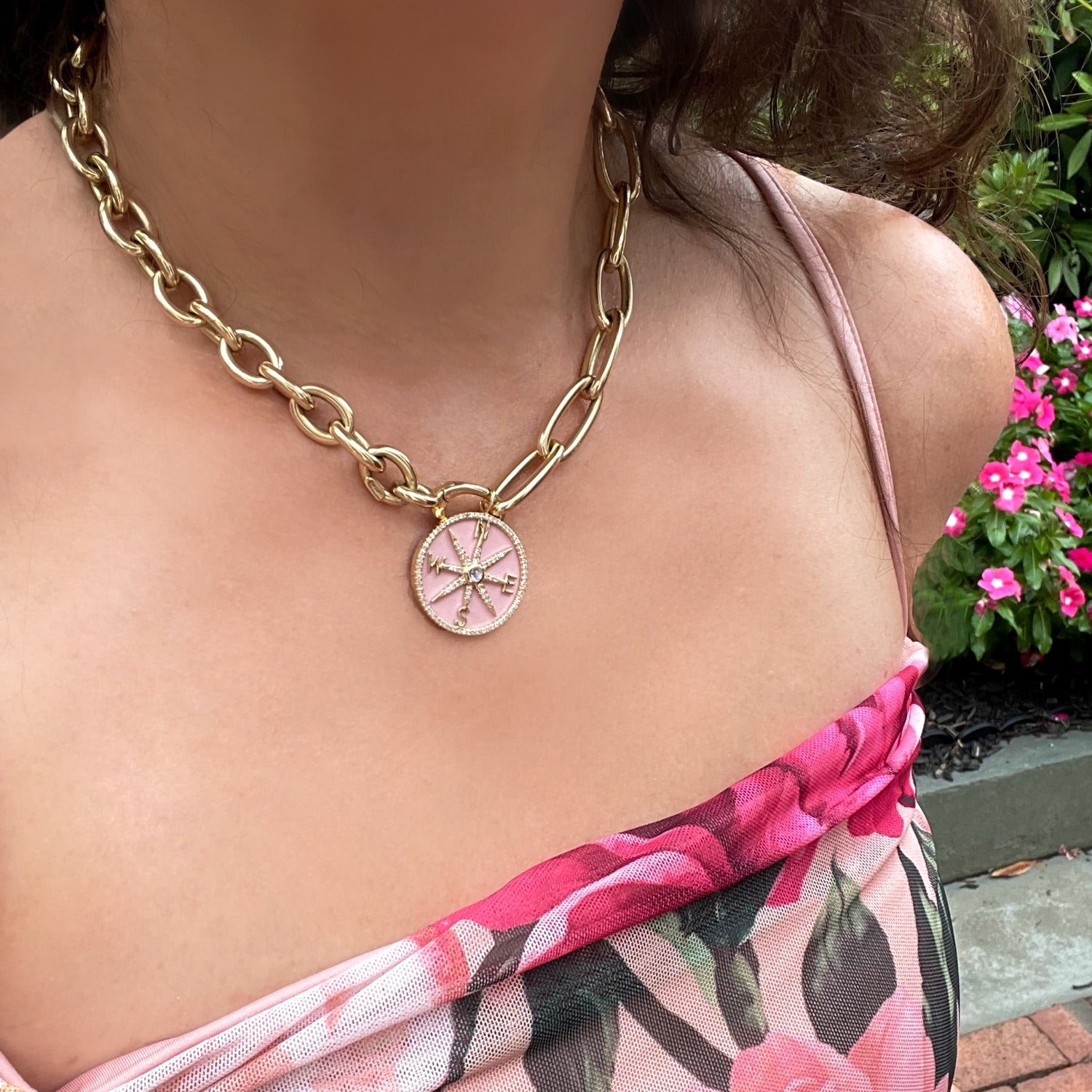 14K Gold Colette Link Chain Necklace - Designer Necklaces - Jo Nayor
