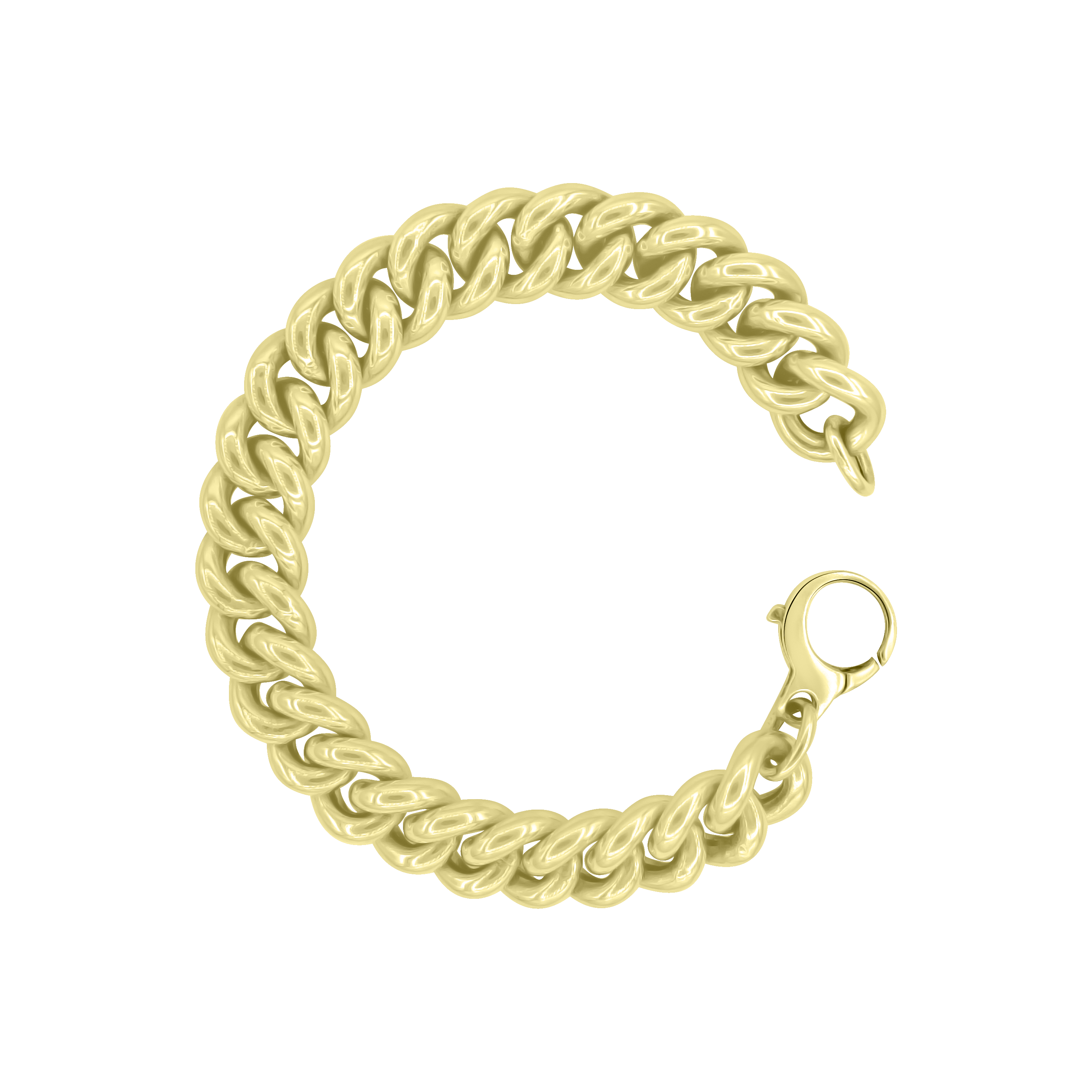 Jumbo Curb Link Bracelet - Designer Earrings - The EarStylist by Jo Nayor 